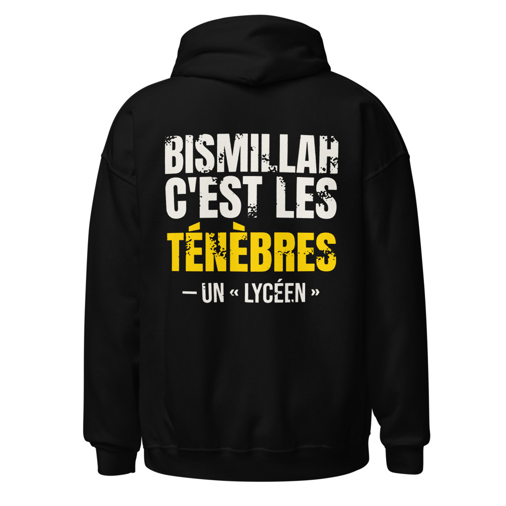 Hoodie Bismillah, c'est les ténèbres