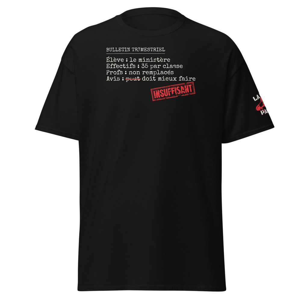 T-shirt Bulletin du ministère