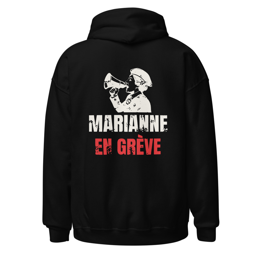 Hoodie Marianne en grève