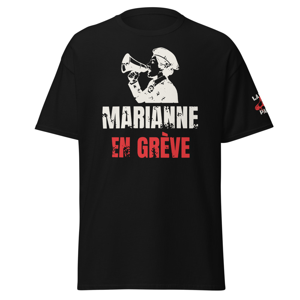 T-shirt Marianne en grève