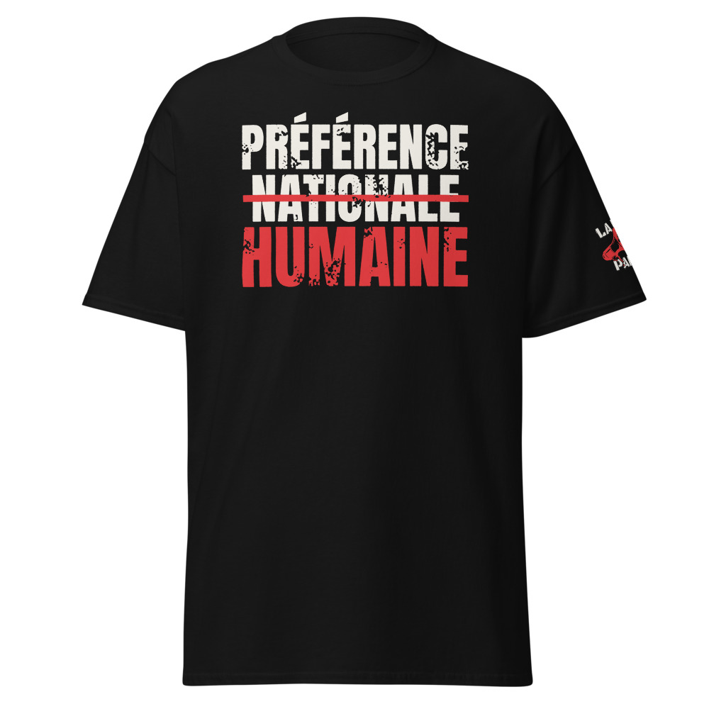 T-shirt Préférence humaine