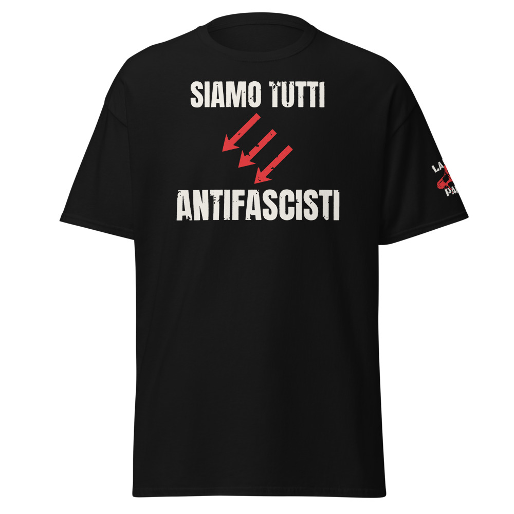 T-shirt Siamo tutti antifascisti